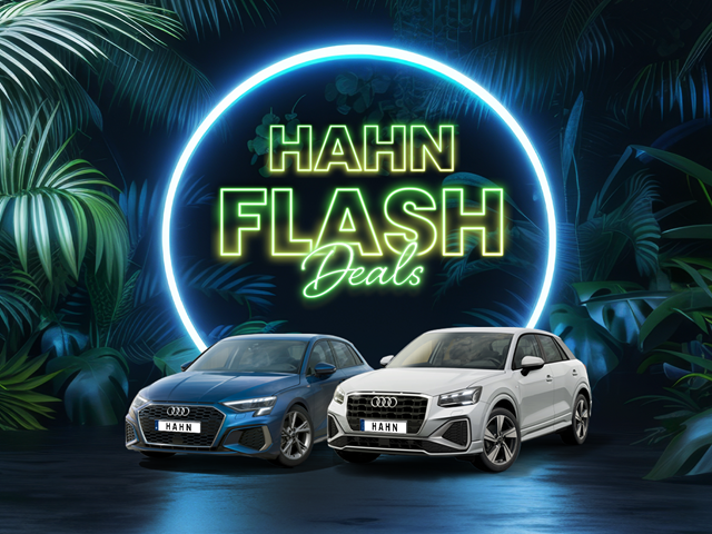 Die Audi Flash Deals bei Hahn – Vorbestellte Audi A3 und Audi Q2 Modelle mit Preisvorteilen