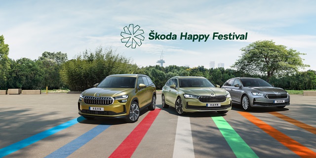 Das Škoda Happy Festival – Der neue Škoda Octavia, Superb und Kodiaq